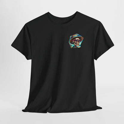 Unisex T-Shirt     Under the Sun  Tropical Skull Graphic Tee